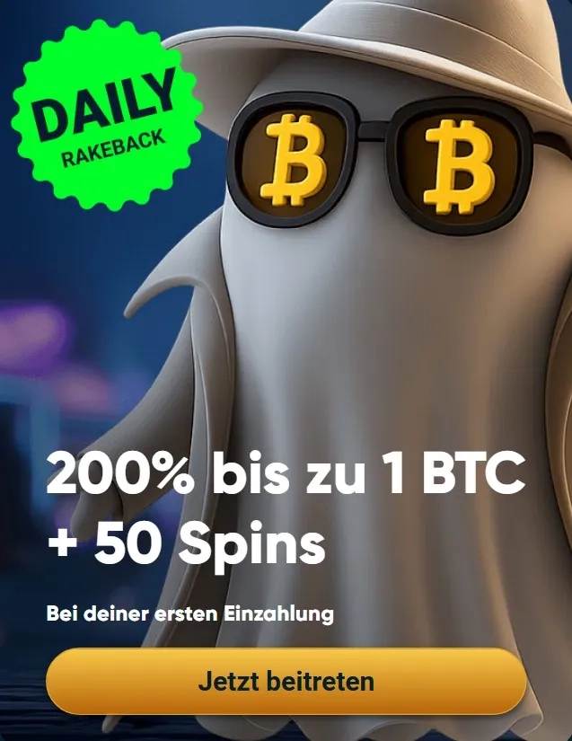 Ghostino casino banner mobile