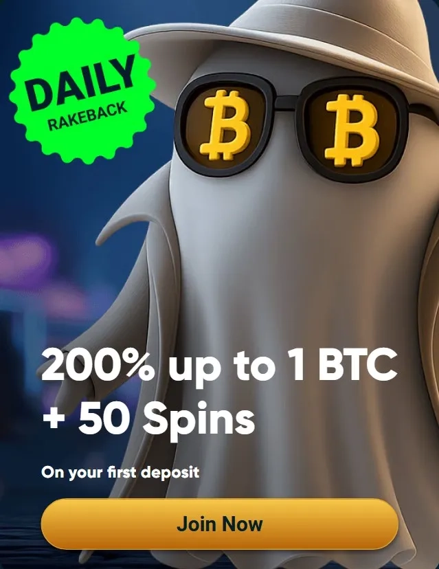 Ghostino casino banner mobile