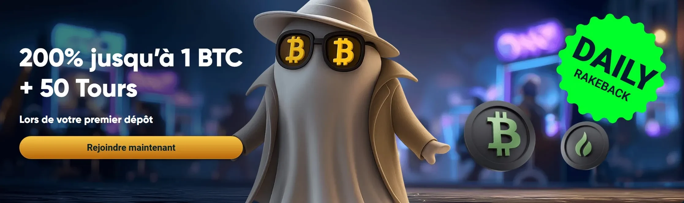Ghostino casino banner PC