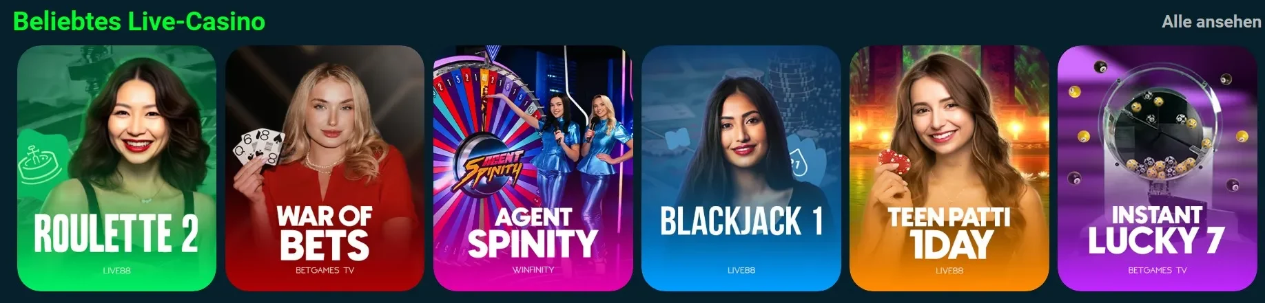 Ghostino casino beliebtes live-casino