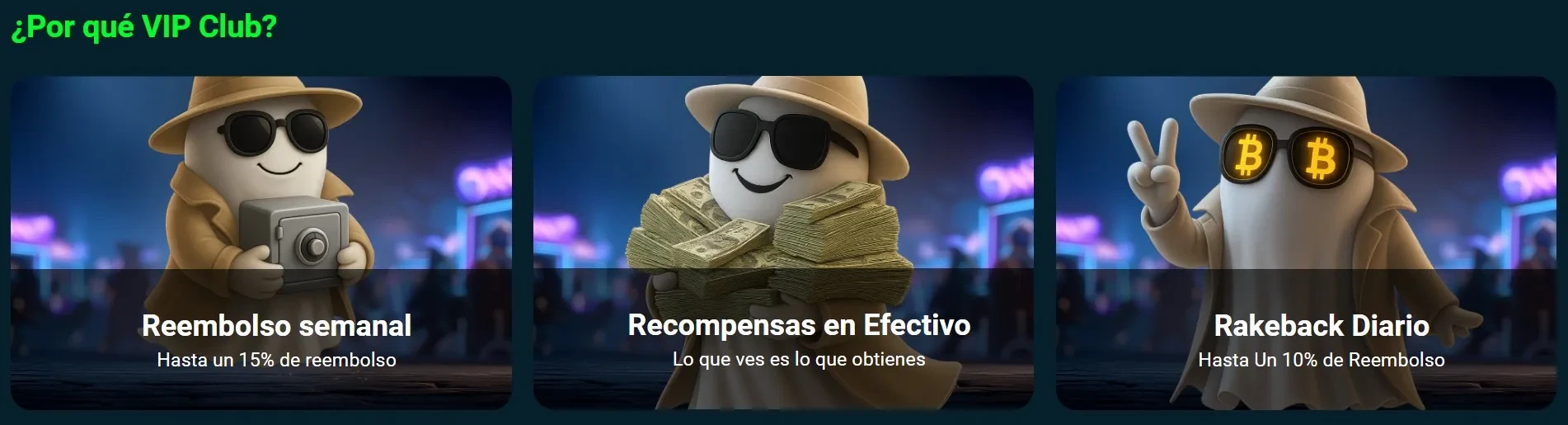 Ghostino casino por que VIP-club